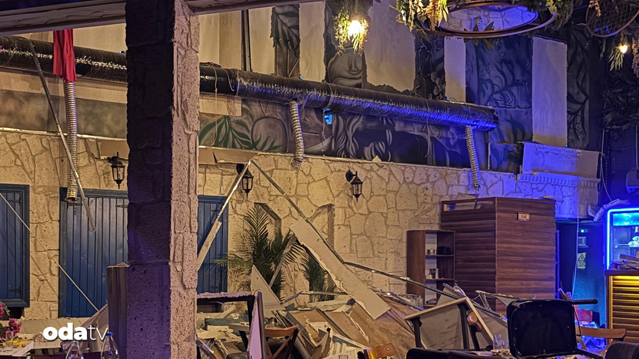 İzmir’de eğlence merkezinin duvarı çöktü, olayda 6 kişi yaralandı